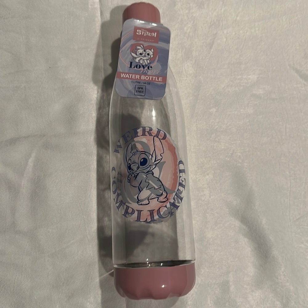 Stitch, large water bottle